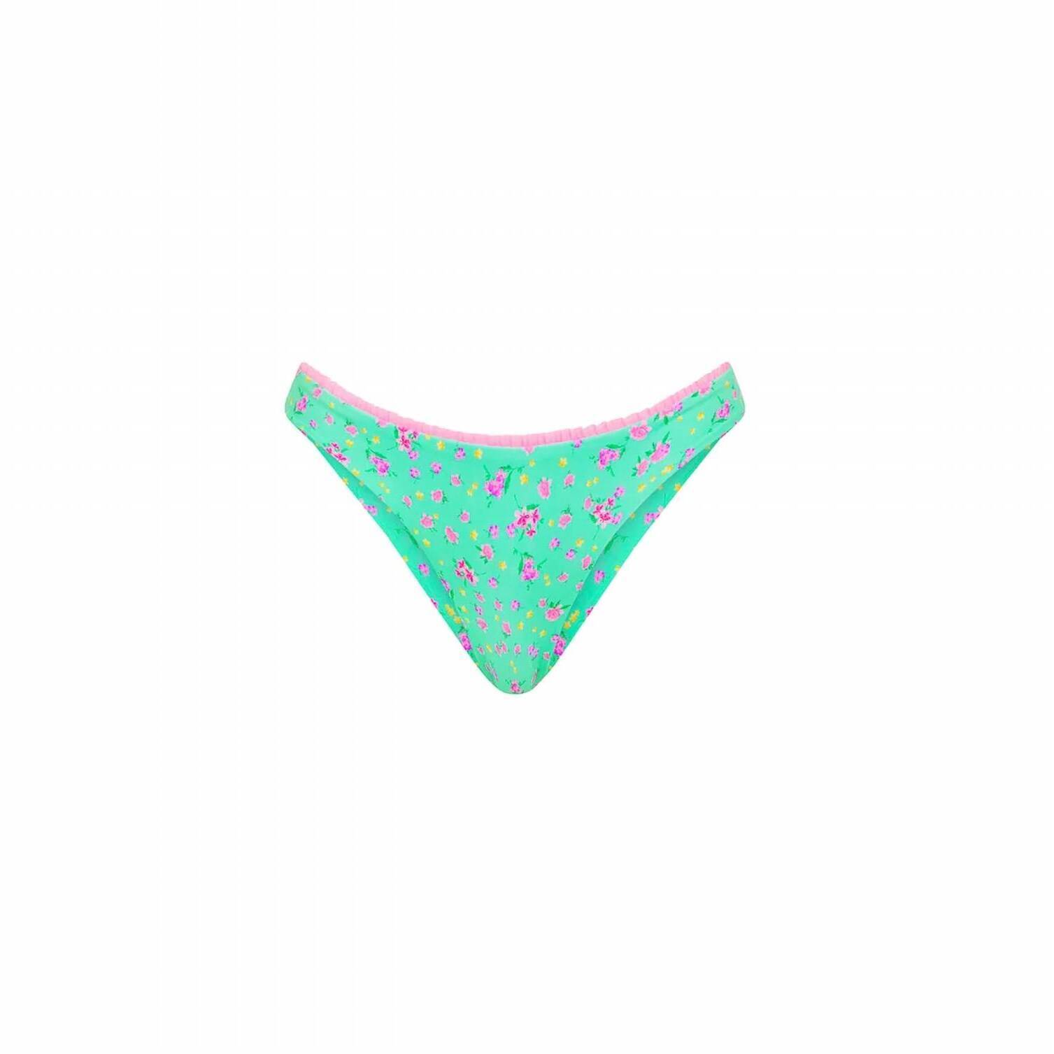 New Kulani Kinis Women's Decorative Full Coverage Bikini Bottom In Mint Macaron